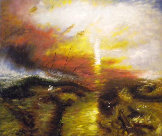 Vendita falso d'autore Schiavisti gettano a mare i morti di William Turner